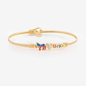 NIB Luca and Danni I love the USA (D) Petite bracelet